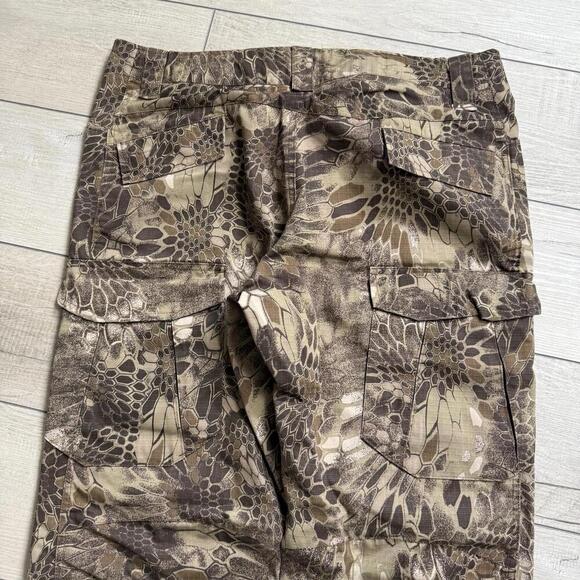 Tactical Camo Pants Size 38 Men’s Combat Cargo Utility Camouflage Y2K Street - Picture 10 of 10